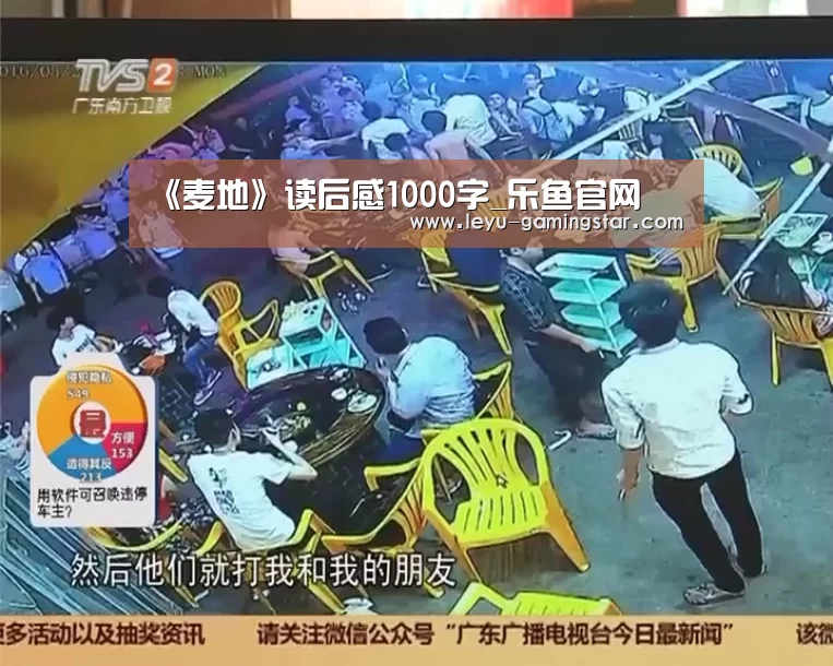 《麦地》读后感1000字_乐鱼官网(图2) 乐鱼赛事直播